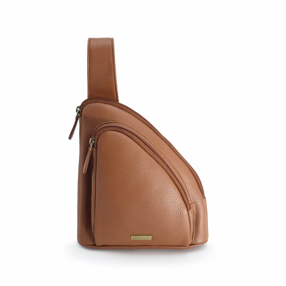 AS-2308 (Tan) Bags for men by y-not India