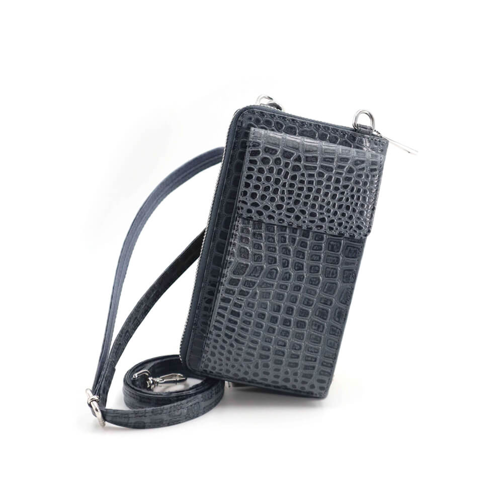 AS-MCB-01-Croco-Gray Bags for men by y-not India